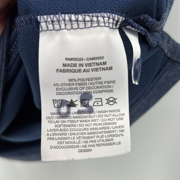 Nike UCONN Huskies On Field Performance Polo - Navy/White - Medium - Picture 7 of 8